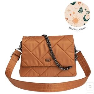 Lug Plié Cappuccino Crossbody Bag